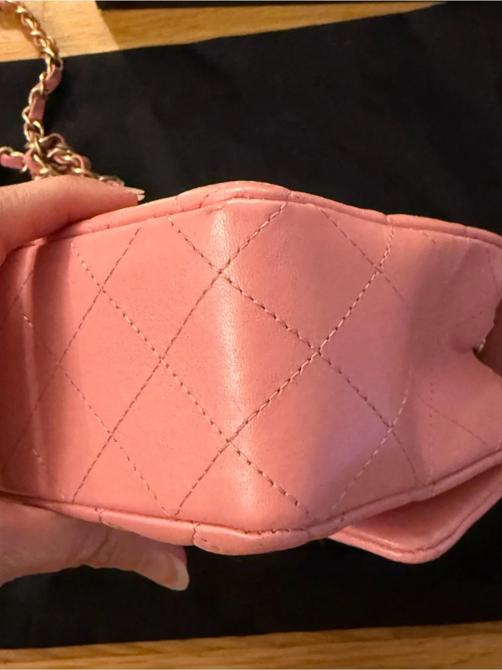 CHANEL gold hardware